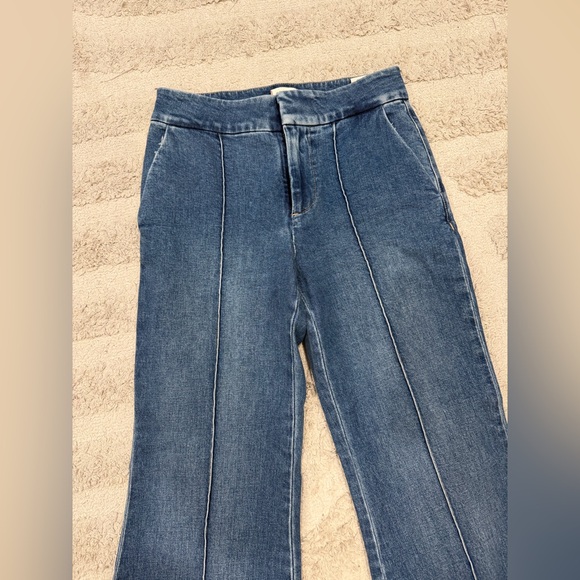 Alice + Olivia Dylan wide leg flare denim jeans 26 - Picture 12 of 16